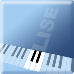 Grafik: Klaviertastatur und der Schriftzug 'Elise'