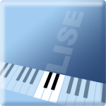 Grafik: Klaviertatstatur und der Name 'Elise'